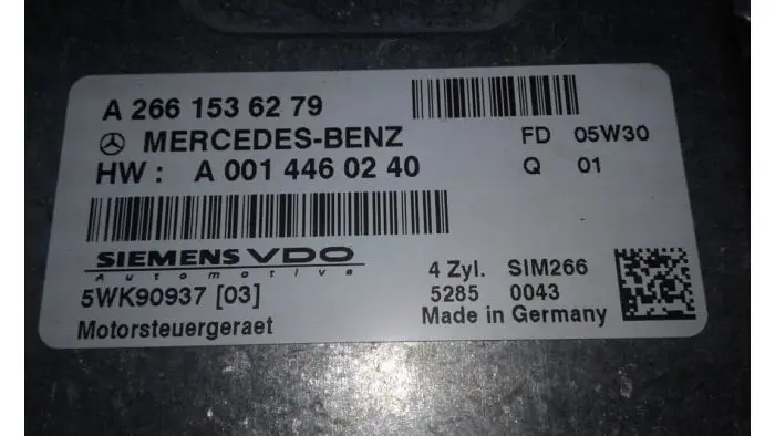 Steuergerät Motormanagement Mercedes B-Klasse