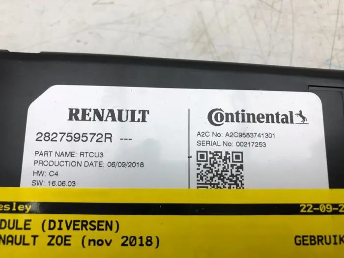 Modul (sonstige) Renault ZOE