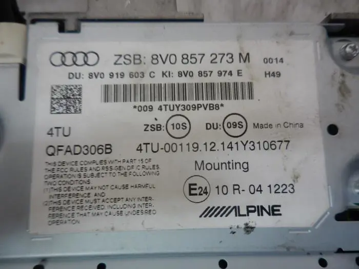 Navigation Display Audi A3